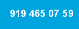 919 465 07 59 919 465 07 59